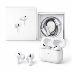 AirPods Pro 2nd Generation Wireless Earbuds – Premium True Wireless Bluetooth Earphones - White & black