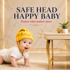 Baby Safety Bumper Helmet – Ultra-Light Anti-Collision Head Protection Guard Hat