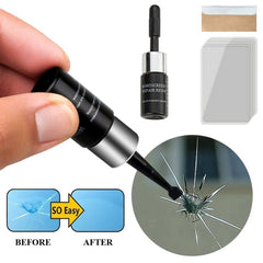 1Piece Glass Crack Nano Repair Fluid For Car Windshield Smooth Application Compact Design Perfect Choice For Vehicle Care - 3ML